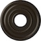 Ekena Millwork Valeriano Ceiling Medallion (Fits Canopies up to 6 1/4"), 12 1/8"OD x 3 5/8"ID x 3/4"P, Stone Hearth CM12VASHF - alternate 1